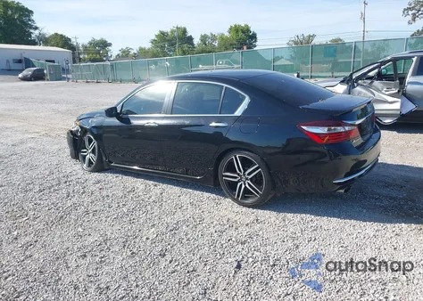 2017 Honda Accord Sport Se from USA, damaged, VIN 1HGCR2F11HA221757